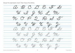 School Zone Cursive Writing Workbook, 3rd-4th Grade Handwriting Practice