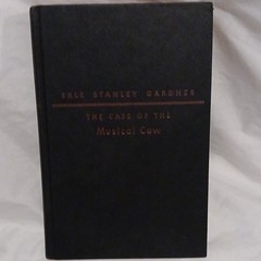 William Morrow Perry Mason The Case of the Musical Cow Erle Gardner HC 1950