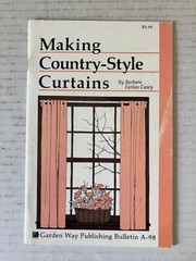 Making Country-Style Curtains Barbara Casey 1987 Illustrated DIY Home Decor PB