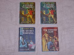Vintage Hardcover Hardy Boys Books Blue Matte PC HC 1960’s – 1970’s Editions