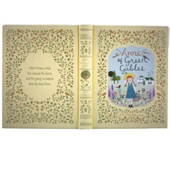 ❤️ANNE OF GREEN GABLES L. M. Montgomery Leather Bound Edition Gift Quality NEW