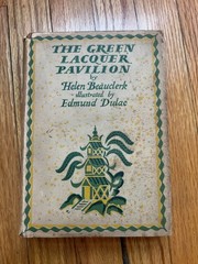 „The Green Lacquer Pavilion” by Beauclerk 1926 Illustrated Dulac Hardcover Book