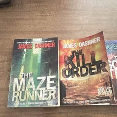 James Dashner The Maze Runner Series Paperback Lot Film/TV Adaptation