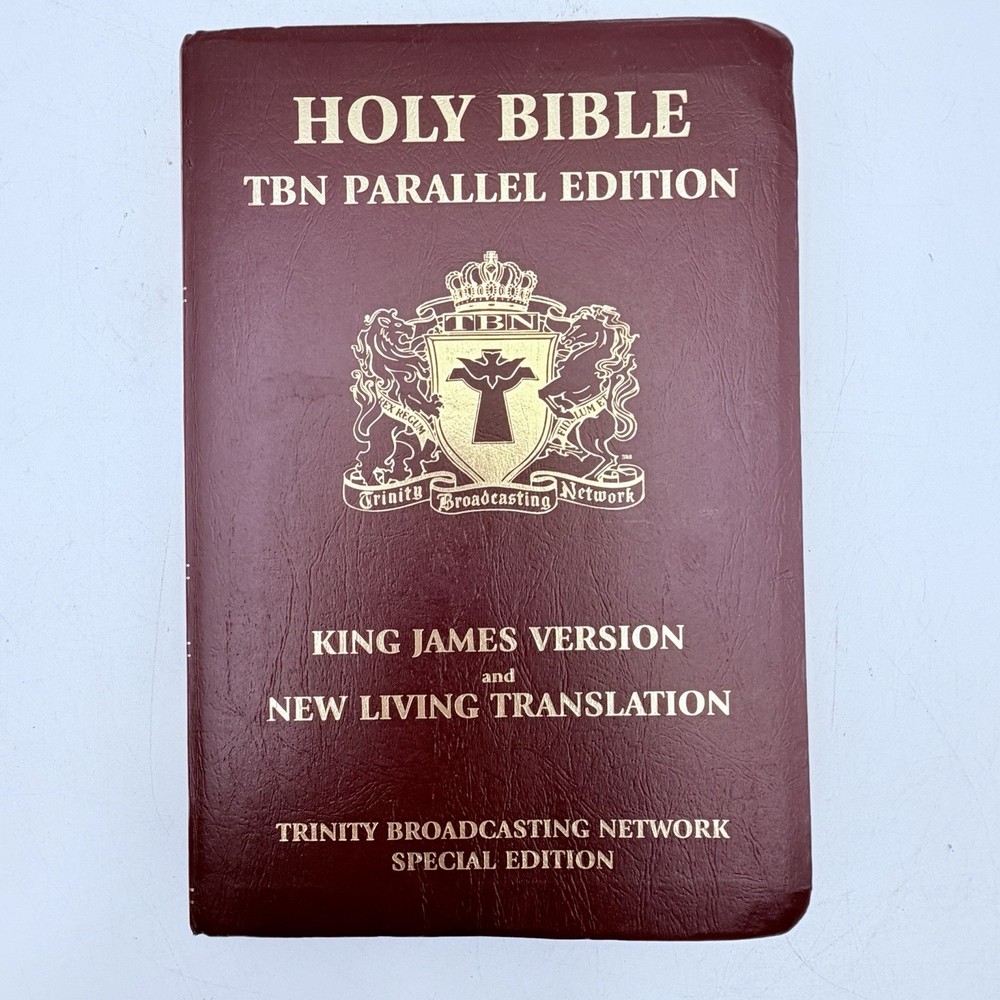 Holy Bible TBN Parallel Edition King James Version Living Translation KJV NLT