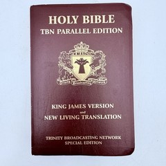 Holy Bible TBN Parallel Edition King James Version Living Translation KJV NLT