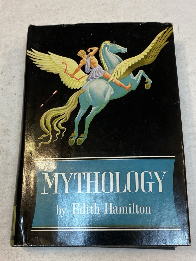 Mythology Edith Hamilton First Edition Hardcover 1942 Dust Jacket Little, Brown