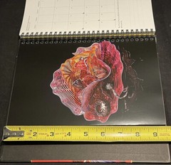 Dale Chihuly 2018 Workshop Calendar Weekly Planner 9.5″ Blown Glass Art Prints