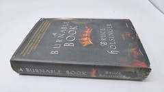 *SIGNED* A Burnable Book : A Novel by Bruce Holsinger (2014, Hardcover)