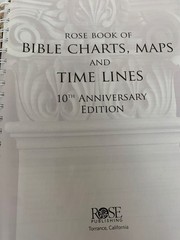 Rose Book Of Bible Chart Lot of 3 Books Maps & Time Lines, Volumes 2 & 3 VG+