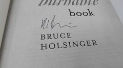 *SIGNED* A Burnable Book : A Novel by Bruce Holsinger (2014, Hardcover)