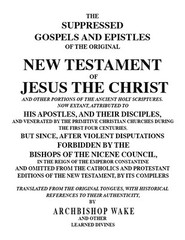 Suppressed Gospels Epistles New Testament-William Wake-9 Volumes-Lost Books-CD
