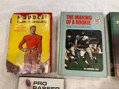 Vintage Football Books & Record Guides Lot – 11 Mid-Century Titles (1930s-1960s)