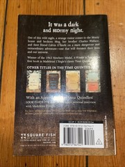 A Wrinkle In Time by Madaleine L’Engle (2007 Square Fish Trade Paperback)