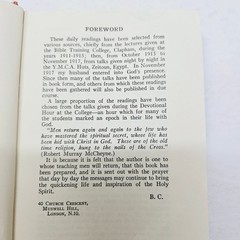 Vintage 1935 My Utmost for His Highest – Cloth Cover – Oswald Chambers Hardcover