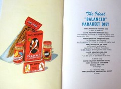 1953 EVERYTHING ABOUT PARAKEETS BUDGIES HARTZ MANUAL HEALTH TRAINING TALKING USA