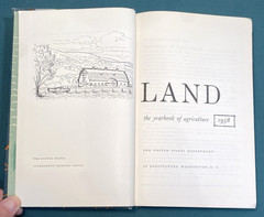 3 VINTAGE ~ USDA YEARBOOK OF AGRICULTURE ~ 1953 Plants~ 1958 Land ~1960 Power