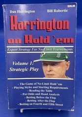 Harrington On Hold ‘Em Poker Volumes I & II, by Dan Harrington Paperback