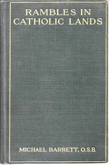 Rambles in Catholic Lands by Michael Barrett, signed by Father Patrick O’Brien