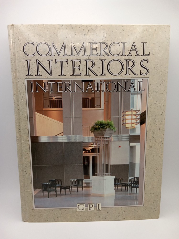 Commercial Interiors International 1986 Grosvenor Publishing FREE SHIPPING