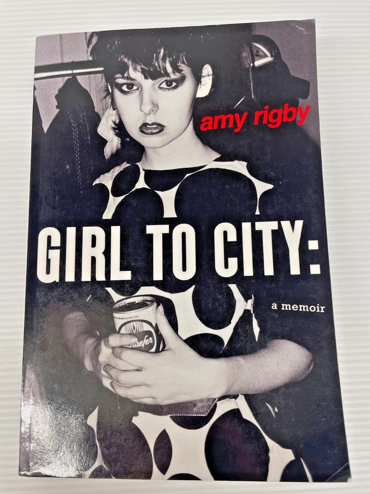 Girl to City : A Memoir by Amy Rigby RARE SIGNED COPY (82019)(RK)
