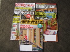 The FAMILY HANDYMAN Magazines – Lot of 5 – Various Issues & Years – See Photos