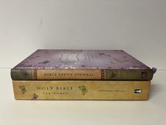 Women’s Devotional Bible & Bible Study Journal Gift Set 2012 KJV Hardcover