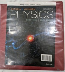 CUTNELL & JOHNSON PHYSICS 11TH.ED. BY Young Looseleaf Edition