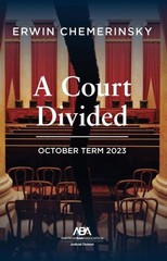 Court Divided : October Term 2023, Paperback by Chemerinsky, Erwin, Like New …