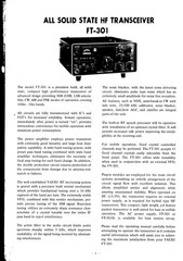 YAESU FT-301 Instruction And Service Manual – STEEL WIRE BOUND – TOUGH COVERS