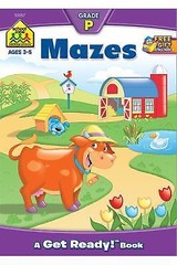 School Zone – Mazes Workbook – 32 Pages, Age- 0938256572, paperback, School Zone