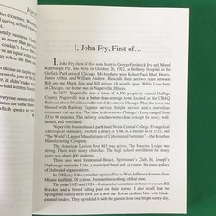MY DAD SAYS John Fry Naperville Illinois History Local Stories 1920s-2000
