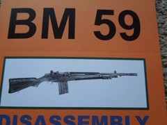 Beretta BM 59 .308 or 7.62mm Nato Rifle Collector Book  31 Pages