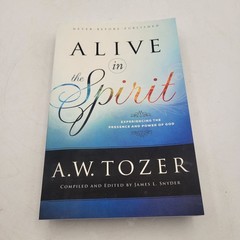 A.W. Tozer Book Lot – Warfare of the Spirit & Alive in Spirit – BK308