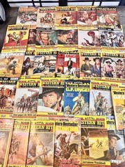 30 BASTEI G.F. Unger Western Pulp Fiction German Booklets Books 1980s