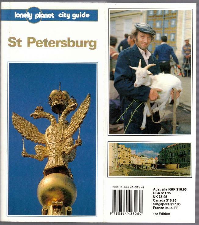 ✅ SALE! ST PETERSBURG ~ Lonely Planet Guide ~ Pocket size ~ 322 pages + 15 Maps