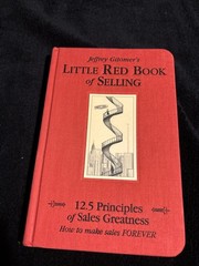Jeffrey Gitomer’s Teal Book of Trust: Red Book Of Sales Answers/Selling-VERY GOO