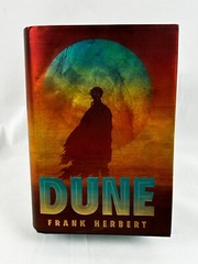 DUNE by Frank Herbert Deluxe Hardcover Dust Jacket Poster Stained Edges