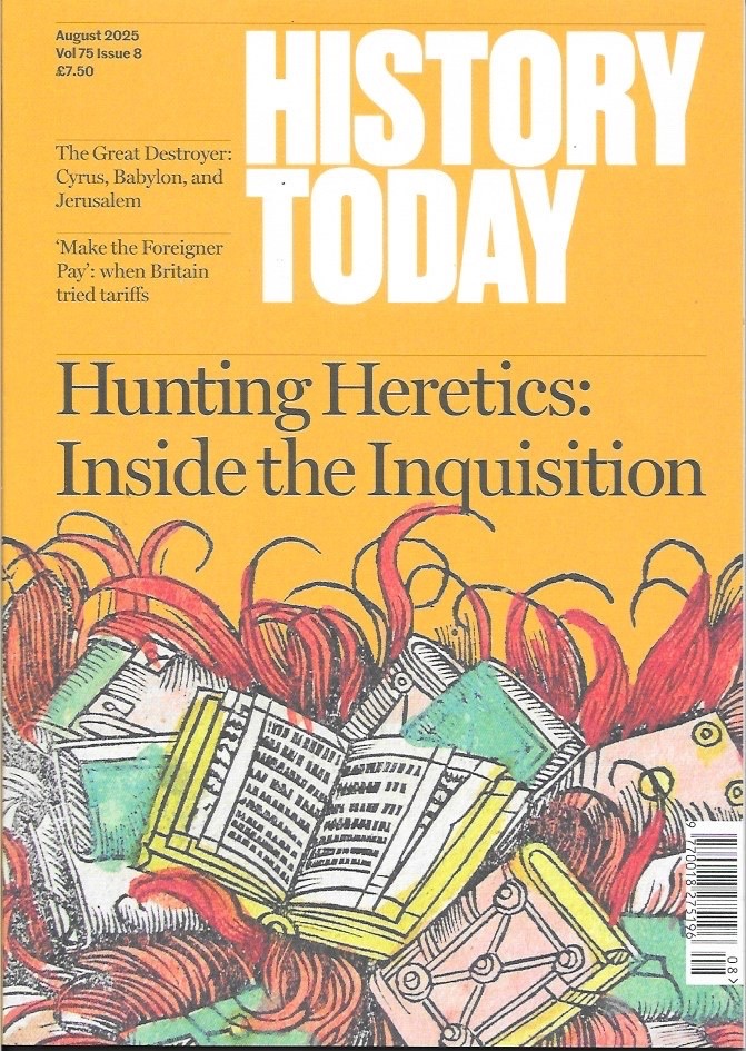 „History Today” Magazine, August 2025 – Like New