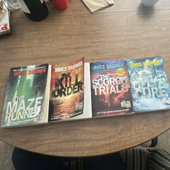 James Dashner The Maze Runner Series Paperback Lot Film/TV Adaptation