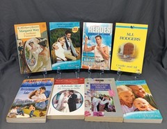 Huge Romance Paperback Lot 52 Books Harlequin Silhouette Dailey Novak Mixed PB