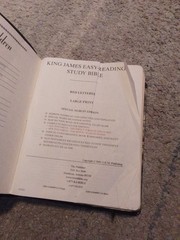 Word of God – King James Bible – Easy Reading Margin Edition