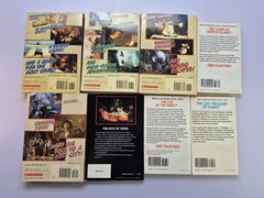 Indiana Jones Paperback Lot 8 Movie Tie In Find Your Fate Adventure Mixed Years