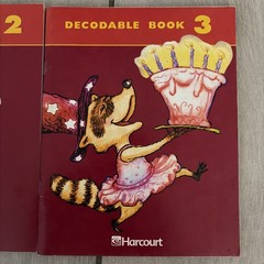 Harcourt Decodable Books Set 1 2 3 Early Reader Phonics Softcover Lot Learning