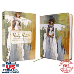 NRSVue Holy Bible Anne Neilson Angel Art Series Multi-Color Leathersoft by Zonde