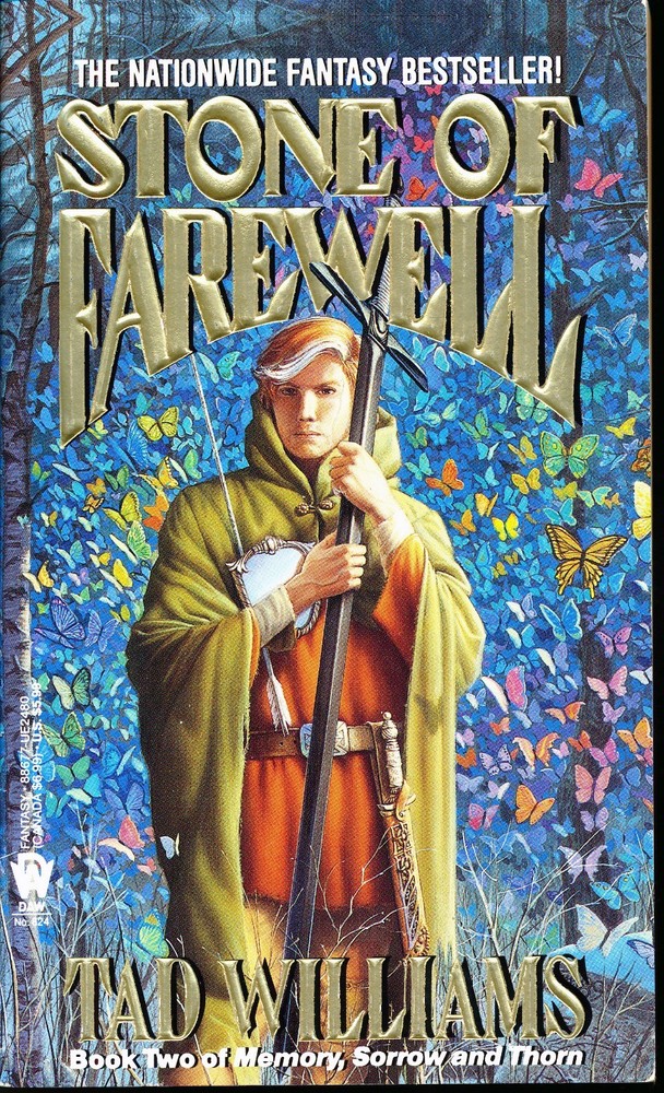 Stone of Farewell by Tad Williams, DAW 824, 1991 first printing