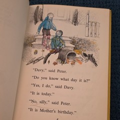 The Happy Birthday Present by Joan Heilbroner – hardcover kids book – 1962