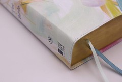 The Jesus Bible soft leather-look multi-teal indexed BRAND NEW in Shrink Wrap!!!