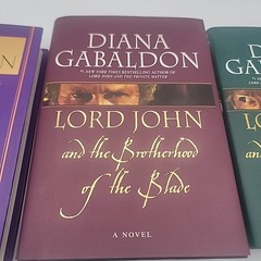 Set of 3 Lord John Novels by Diana Gabaldon: Brother Of The Blade, Private Mat..