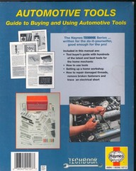 Haynes Automotive Tools Manual Guide to Buying Using Automotive Tools MN2711