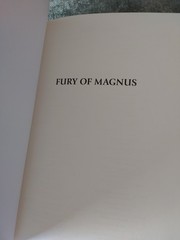Fury of Magnus by Graham McNeill (2021, Hardcover)